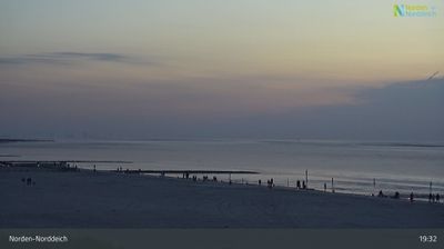 Norden: Norddeich, Nordsee - Strand Norddeich