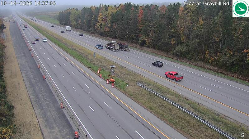 I-77 at Graybill Rd