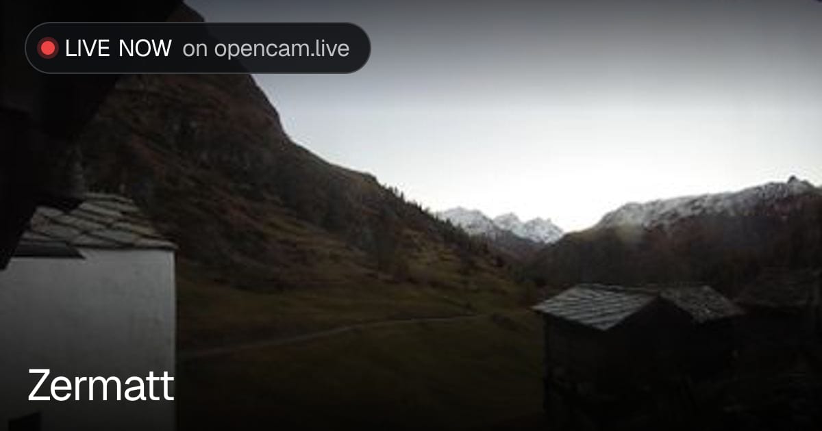 Zermatt webcams: 86 live cams | opencam