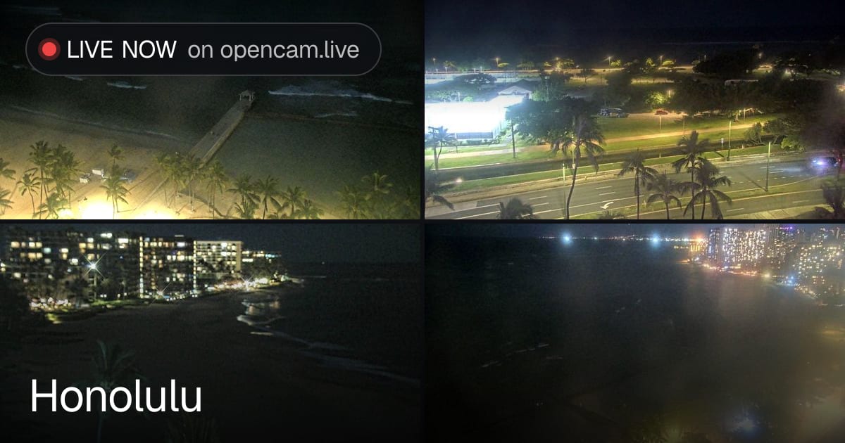 Honolulu, HI webcams & traffic cameras: 82 live cams